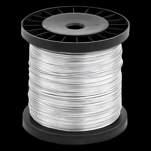 Bobina de alambre de aluminio reforzado incluida en el paquete instalador