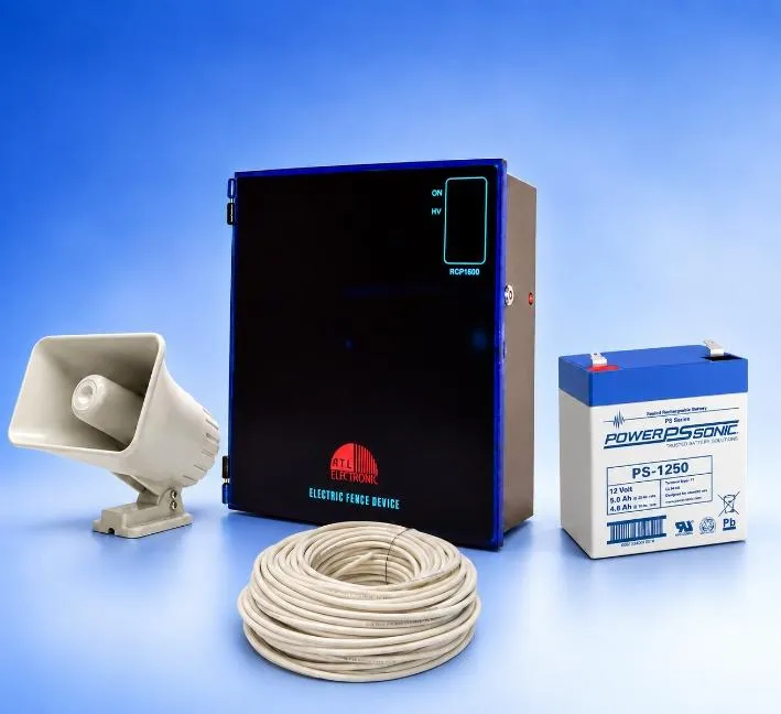 Paquete instalador ATL con energizador y accesorios para cerca eléctrica